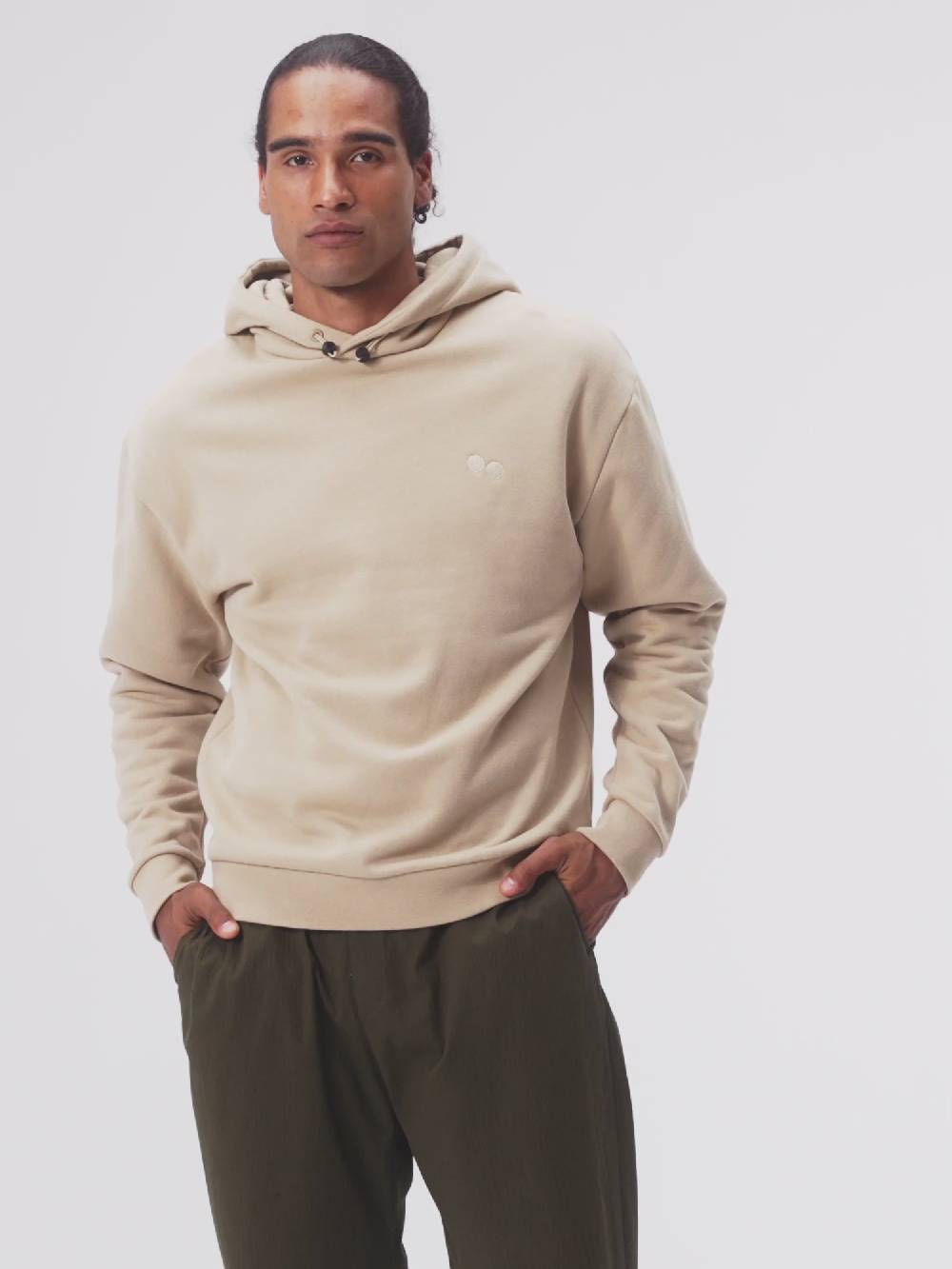 Pinqponq Hoodie - Caramel Khaki (Unisex) Letzte 3 Tage
