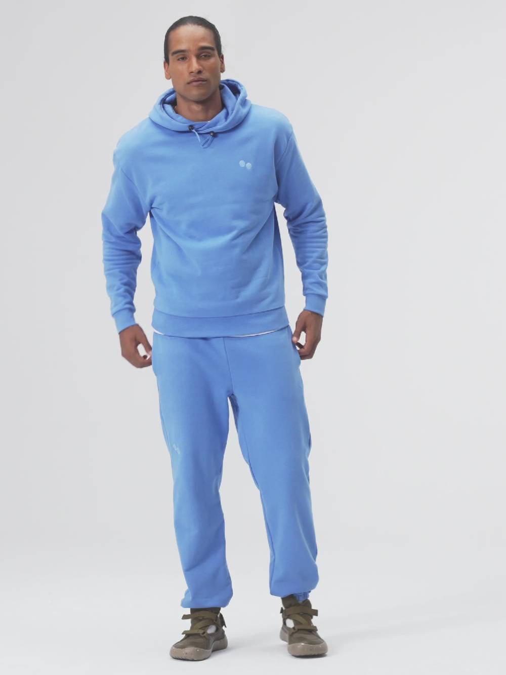 Pinqponq Hoodie - Cornflower Blue (Unisex) Neueste Stile