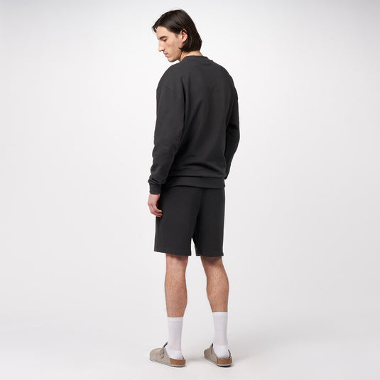 Pinqponq Sweatshort - Peat Black (Unisex) Letzter Tag