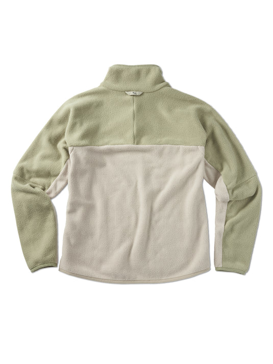 Pinqponq Fleece Pullover - Tune Olive (Unisex) Zeitbegrenzte Promotion