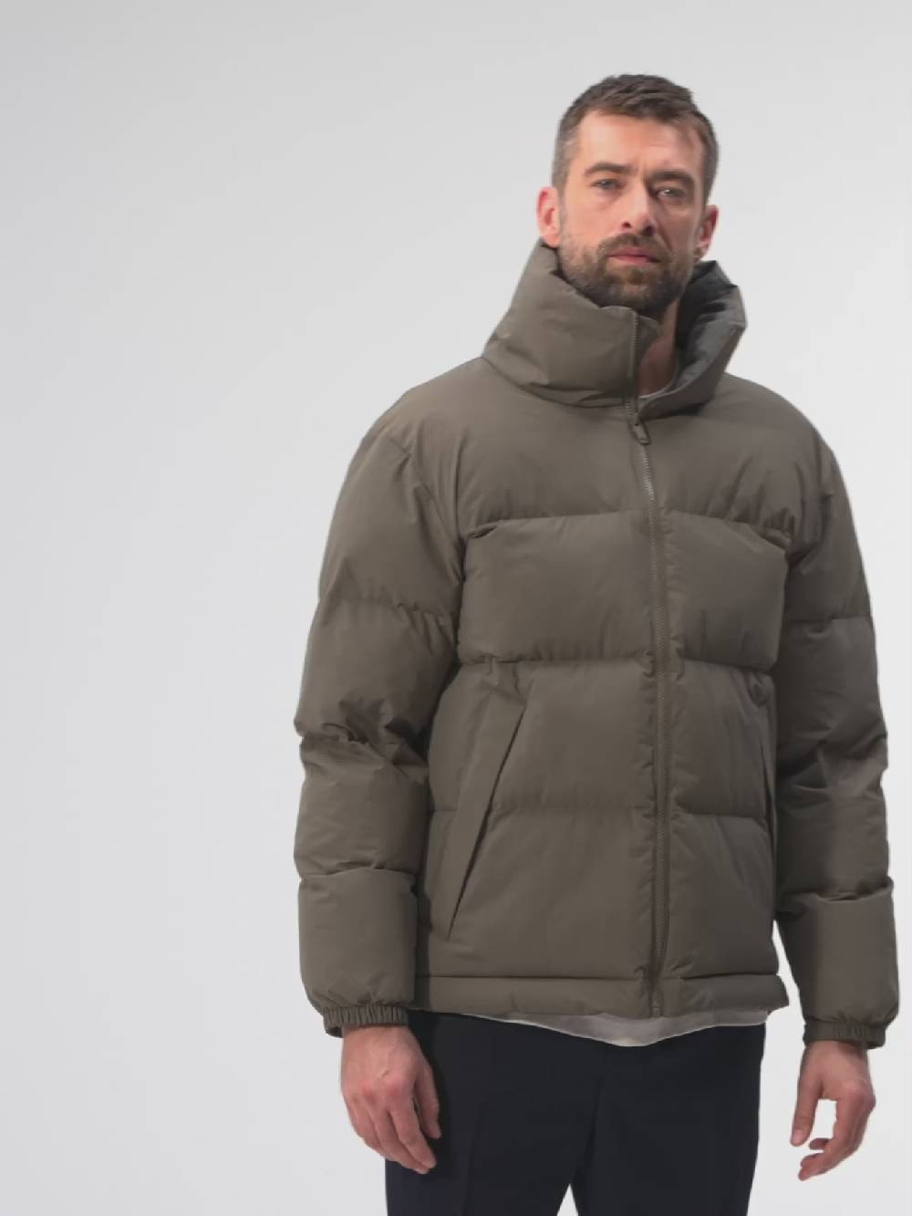 Pinqponq Puffer Jacket - Coffee Brown (Unisex) Nur für heute