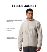 Pinqponq Fleece Jacket - Cliff Beige (Male) Black Friday Preise