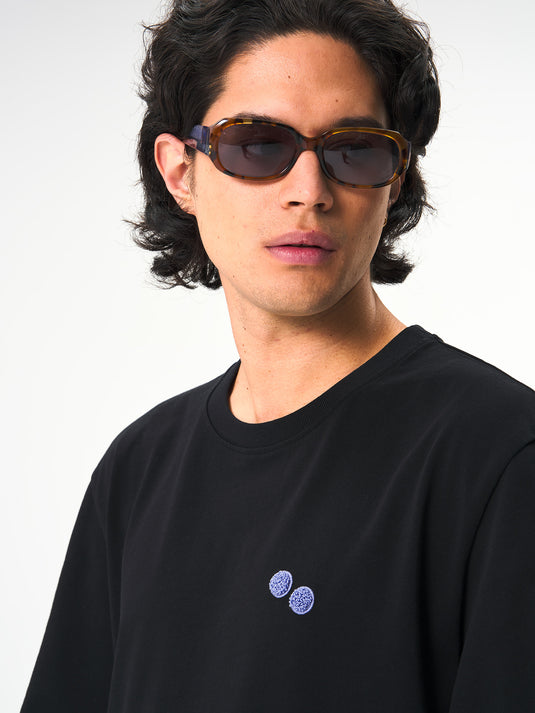 Pinqponq T-Shirt Cotton - Black Frottee Pool (Male) Rabatte dieses Monats