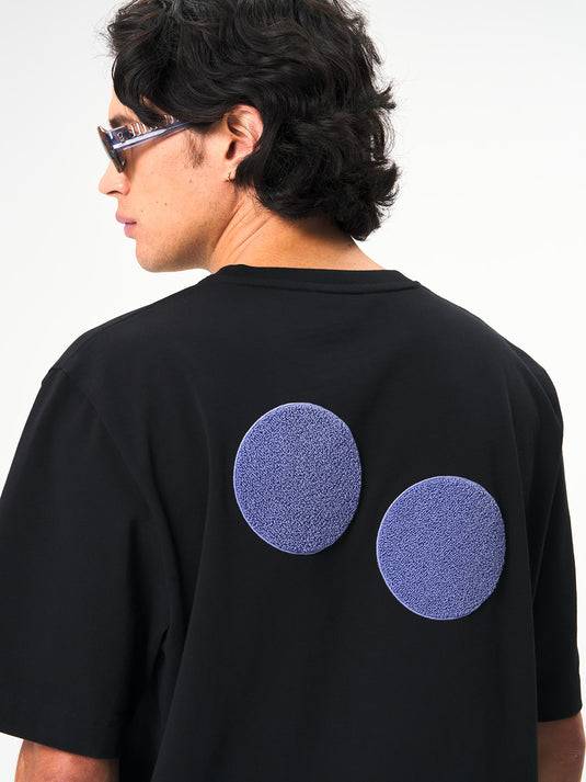 Pinqponq T-Shirt Cotton - Black Frottee Pool (Male) Rabatte dieses Monats