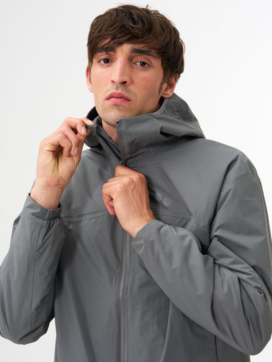 Pinqponq Hoodie Jacket - Storm Grey (Male) 2025
