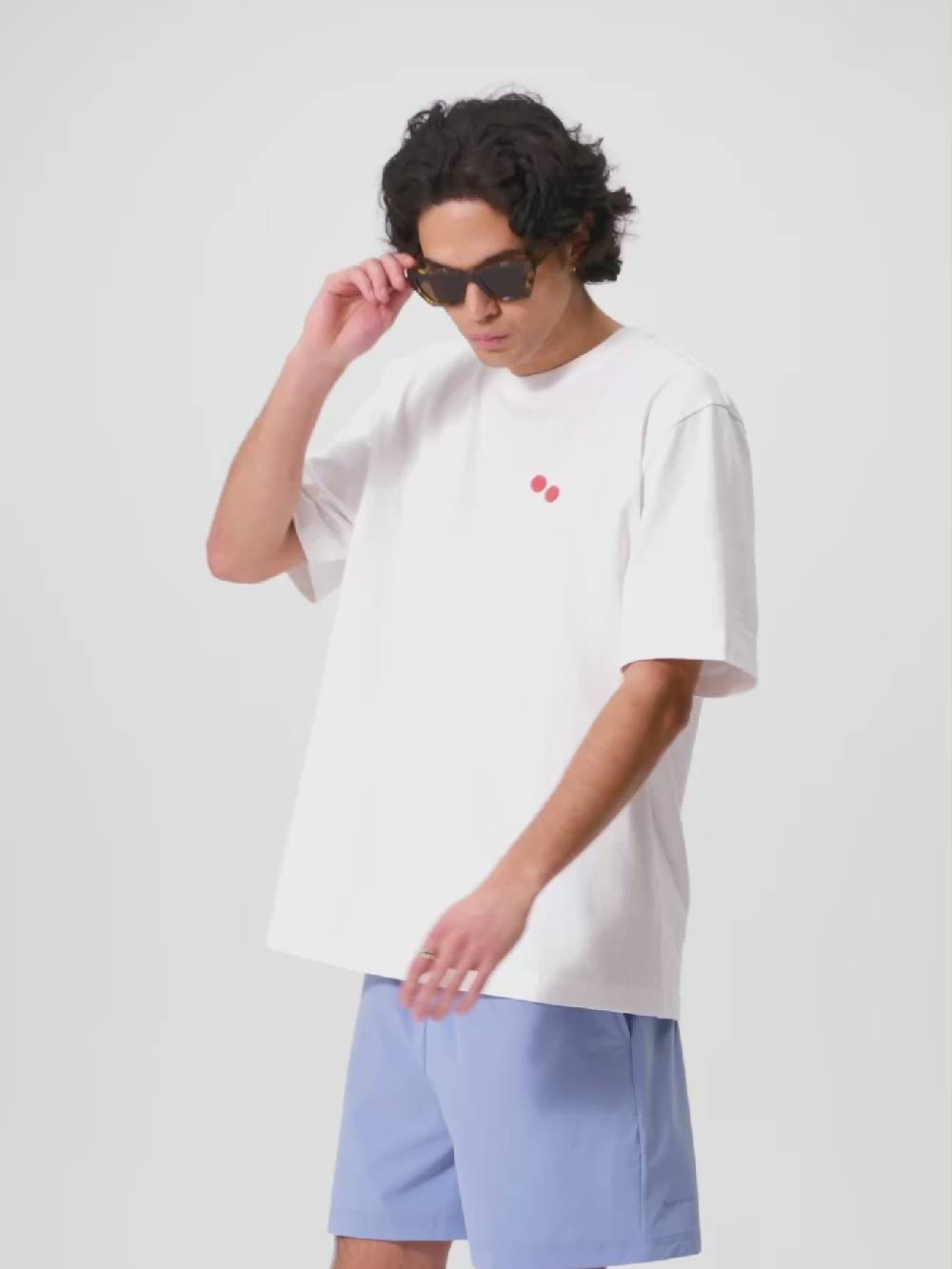 Pinqponq T-Shirt Cotton - White Frottee Watermelon (Male) Online