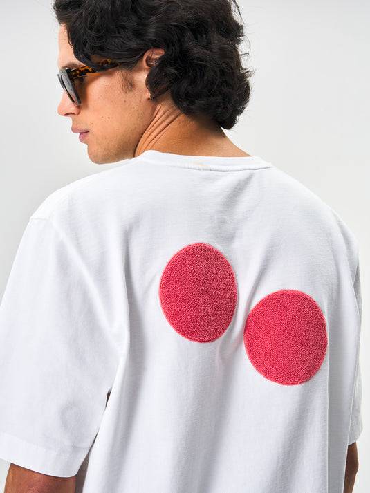 Pinqponq T-Shirt Cotton - White Frottee Watermelon (Male) Online