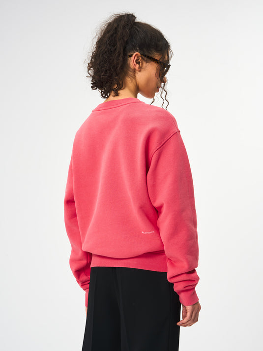 Pinqponq Sweatshirt Cotton - Watermelon Pink (Unisex) Outlet