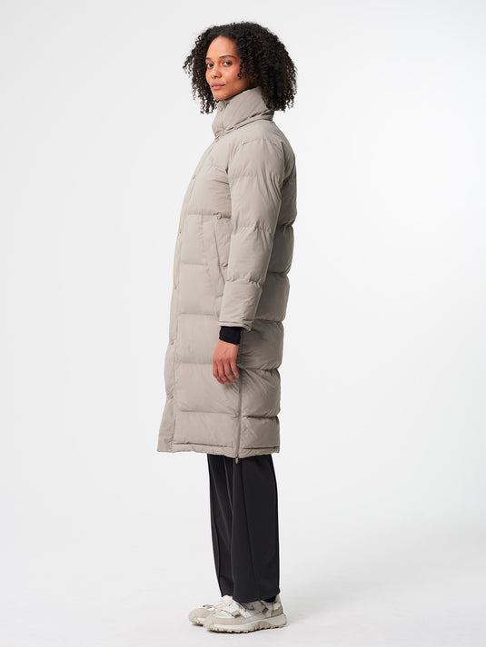 Pinqponq Puffy Parka - Cement Taupe (Female) Valentinstagsangebot