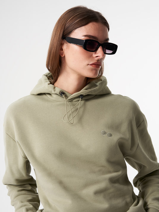 Pinqponq Hoodie - Reed Olive (Unisex) Neueste Mode