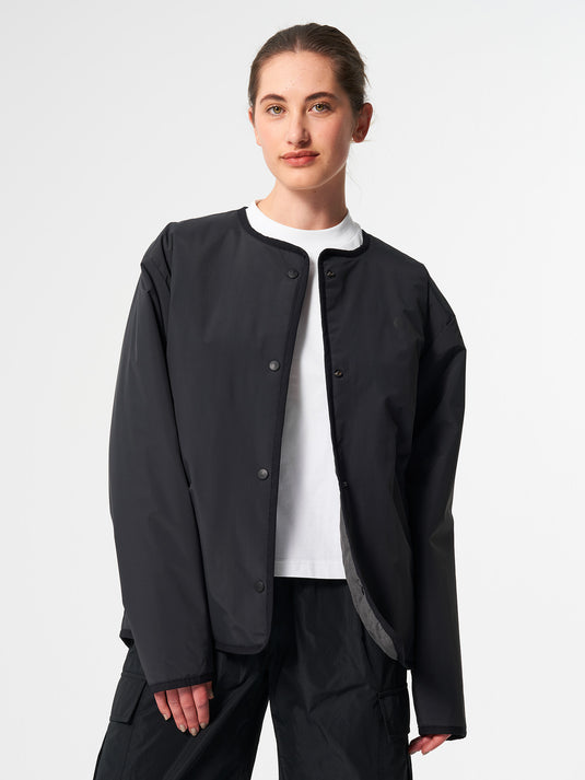 Pinqponq Reversible Jacket - Tune Black (Unisex) Zeitlich begrenztes Angebot