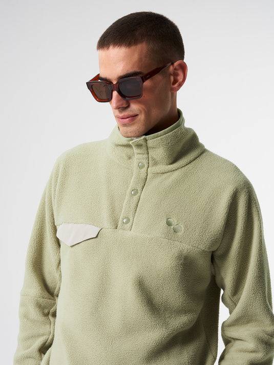 Pinqponq Fleece Pullover - Reed Olive (Unisex) Neuheiten