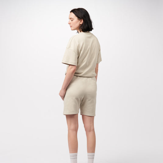 Pinqponq Sweatshort - Cliff Beige (Unisex) Saisonale Angebote