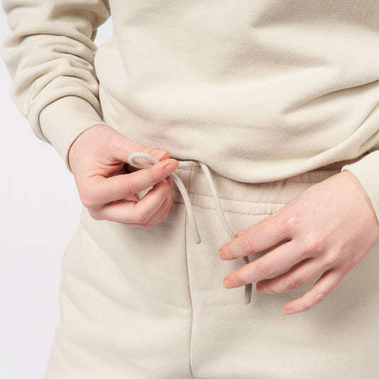 Pinqponq Sweatshort - Cliff Beige (Unisex) Saisonale Angebote