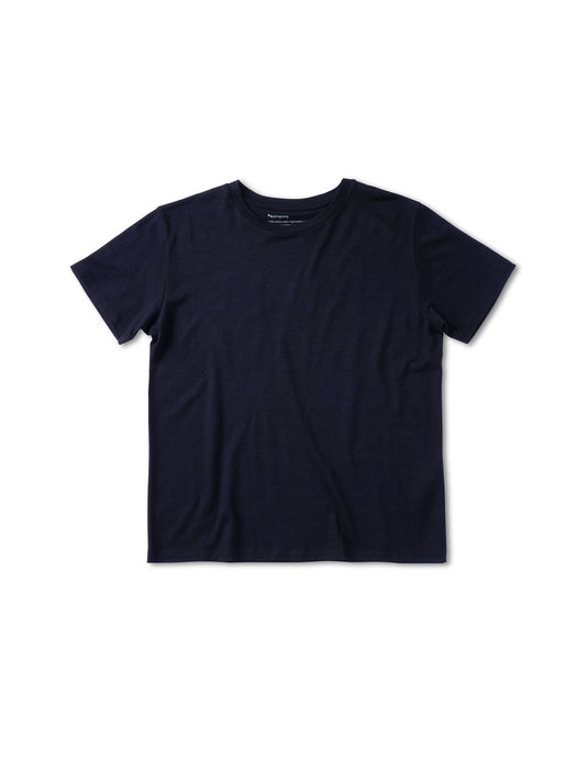 Pinqponq T-Shirt Merino - Sheep Navy (Female) Tägliche Deals