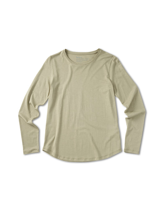Pinqponq Longsleeve TENCEL™ - Wooden Olive (Female) Sonderangebote