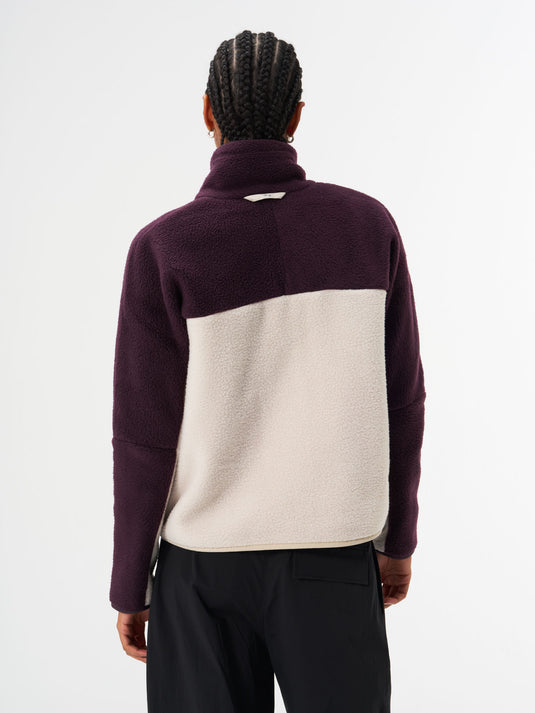 Pinqponq Fleece Jacket - Tune Plum (Female) Wochenangebot