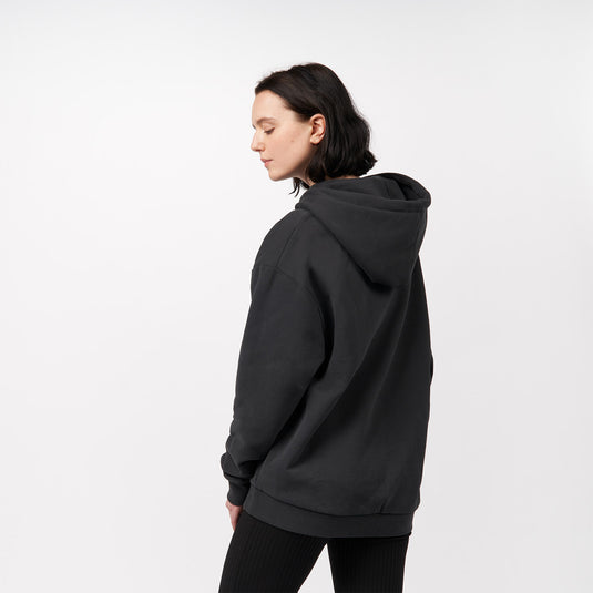 Pinqponq Hoodie - Peat Black Yin Yang (Unisex) Neueste Stile
