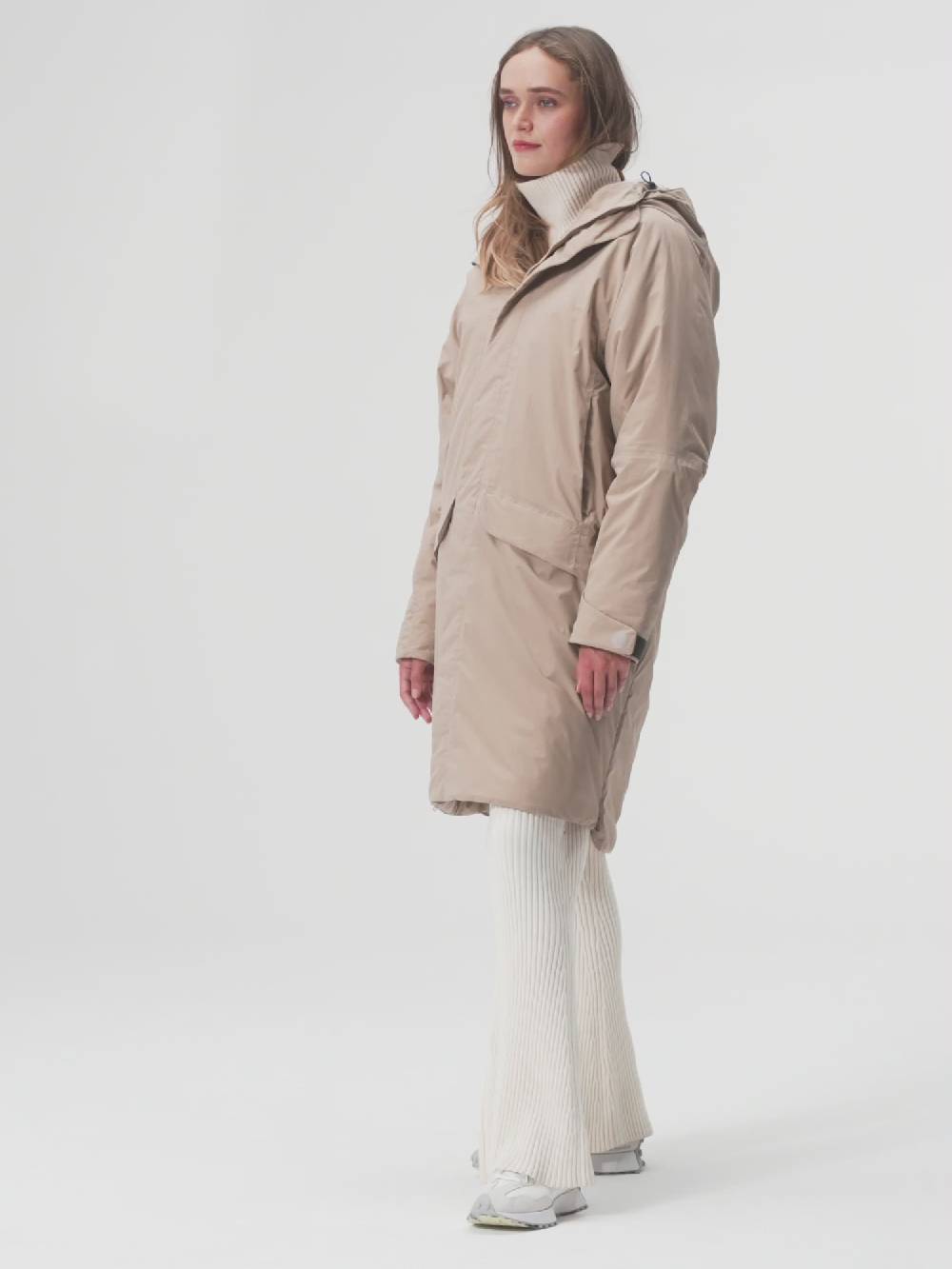 Pinqponq Parka - Caramel Khaki (Unisex) Bis zu 50% Rabatt