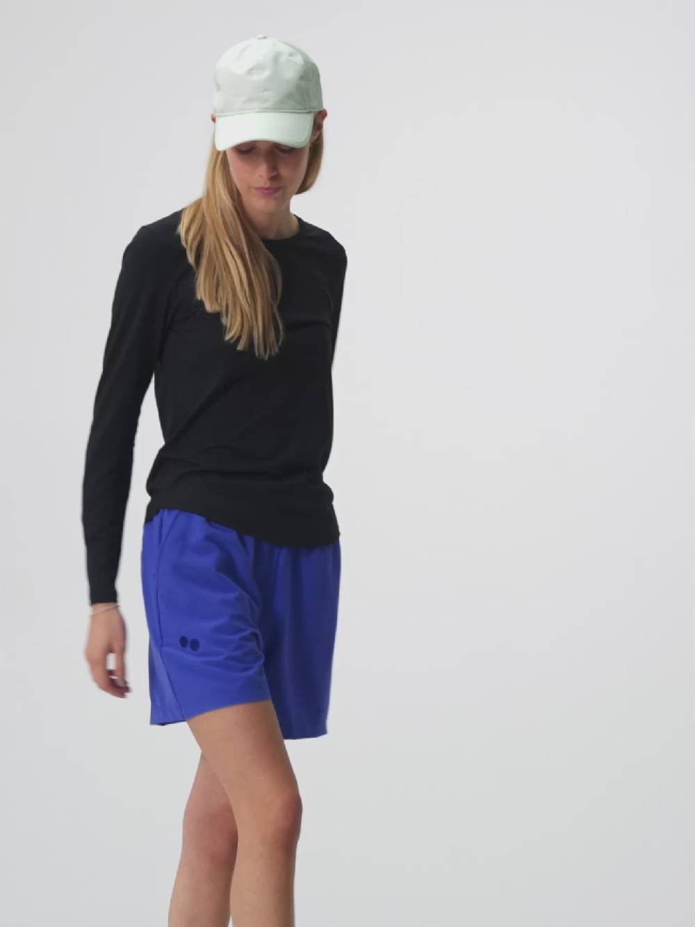 Pinqponq Active Shorts - Poppy Blue (Unisex) Bis zu 60% Rabatt