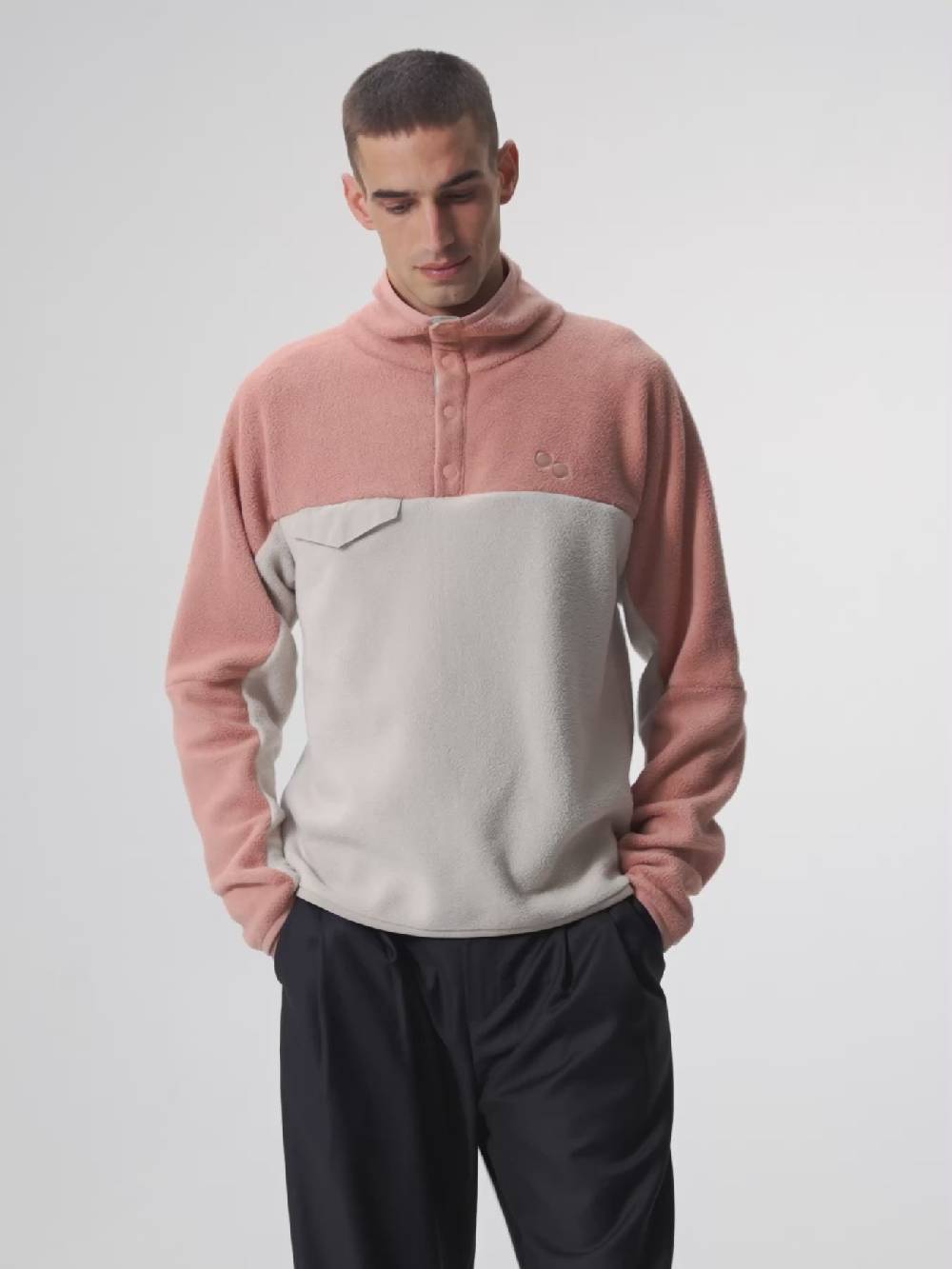 Pinqponq Fleece Pullover - Tune Pink (Unisex) Bis zu 65% Rabatt