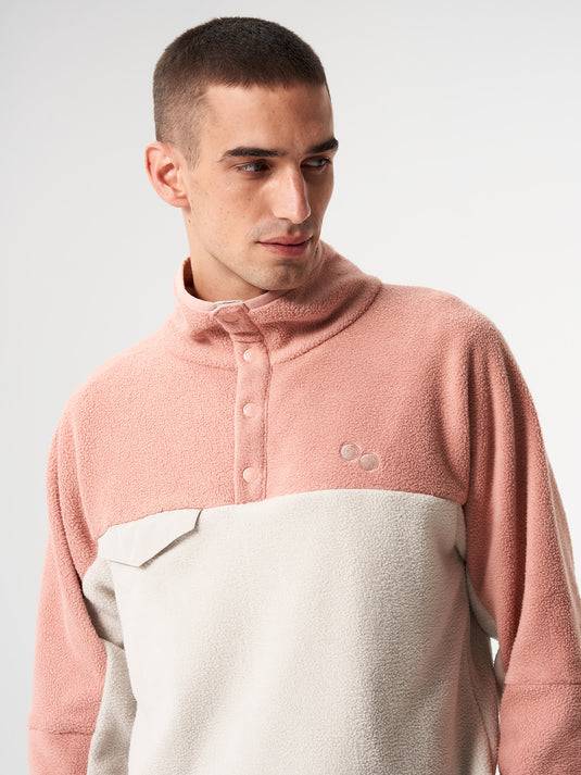 Pinqponq Fleece Pullover - Tune Pink (Unisex) Bis zu 65% Rabatt