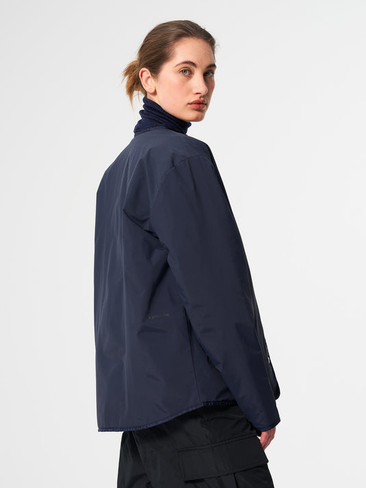 Pinqponq Reversible Jacket - Tune Navy (Unisex) Sonderangebot der Fabrik