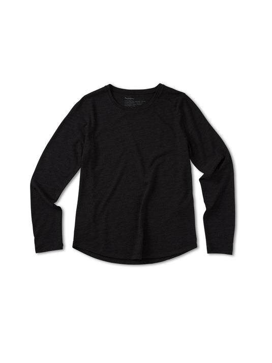 Pinqponq Longsleeve Merino - Sheep Black (Female) Bis zu 55% Rabatt