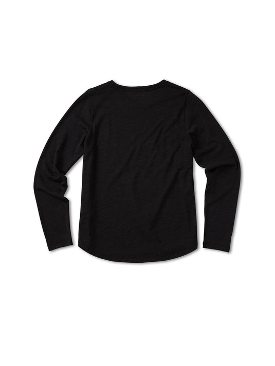 Pinqponq Longsleeve Merino - Sheep Black (Female) Bis zu 55% Rabatt