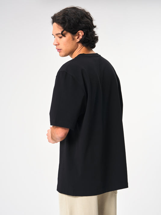 Pinqponq T-Shirt Cotton - Black (Male) Discount Store für neue Produkte