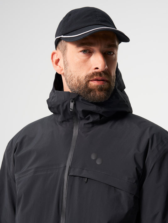 Pinqponq Hoodie Jacket - Peat Black (Male) 50% Rabatt mit kostenlosem Versand
