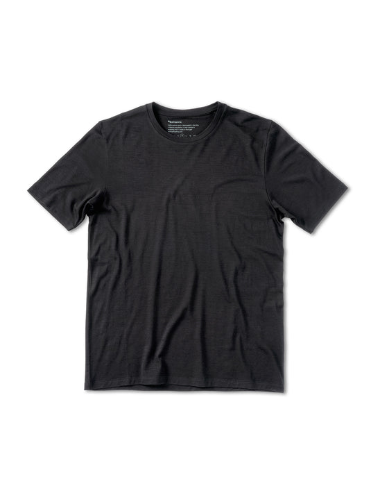 Pinqponq T-Shirt Merino - Dark Grey Melange (Male) Clearance-Verkauf