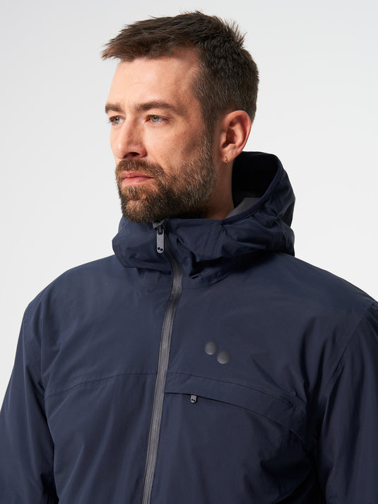 Pinqponq Hoodie Jacket - Fjord Navy (Male) Fabrikladen