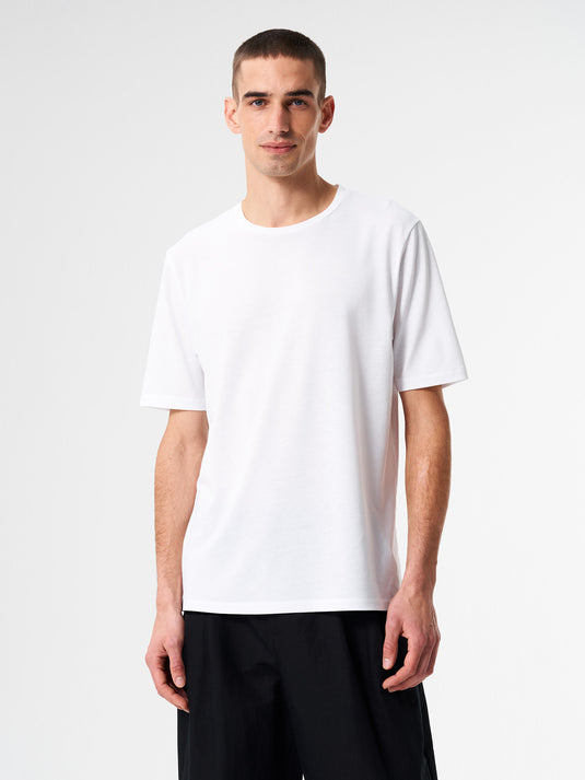 Pinqponq T-Shirt TENCEL™ - Wooden White (Male) Begrenzt auf 3 Tage
