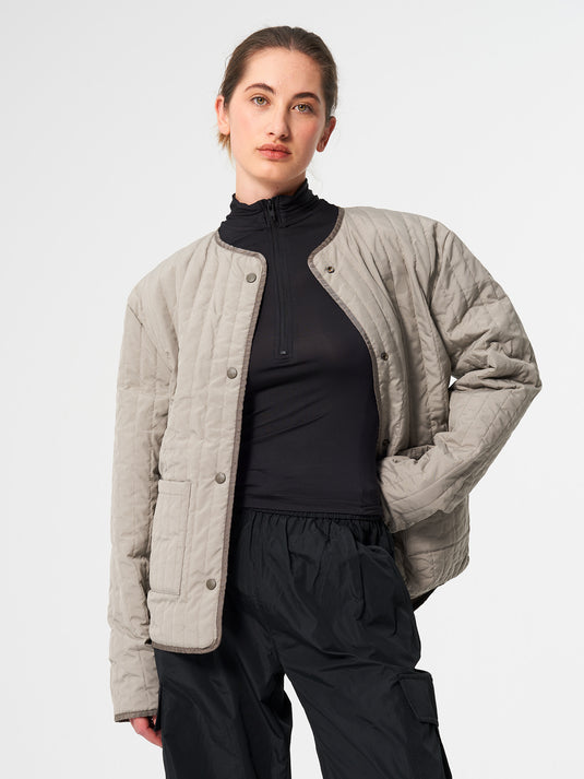 Pinqponq Reversible Jacket - Tune Brown (Unisex) Speichern exportieren