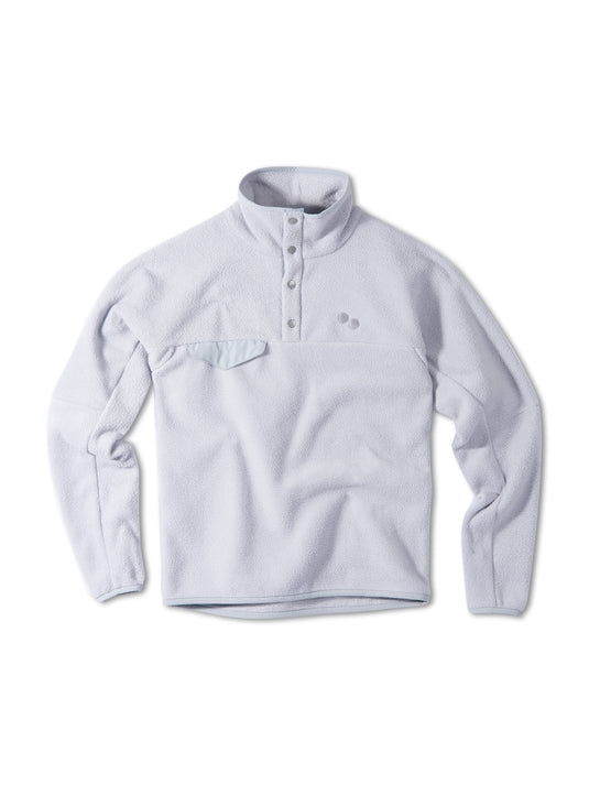 Pinqponq Fleece Pullover - Iced Grey (Unisex) Im Verkauf