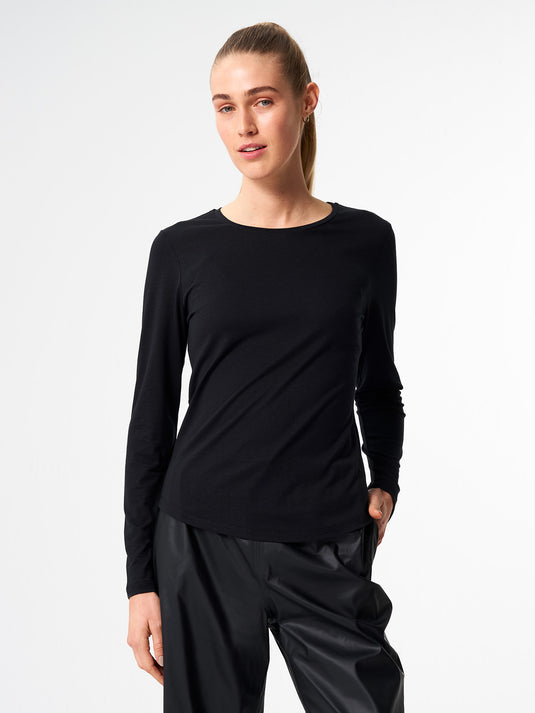 Pinqponq Longsleeve TENCEL™ - Wooden Black (Female) Vatertagsangebot