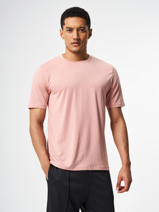 Pinqponq T-Shirt TENCEL™ - Wooden Pink (Male) Wochenangebot