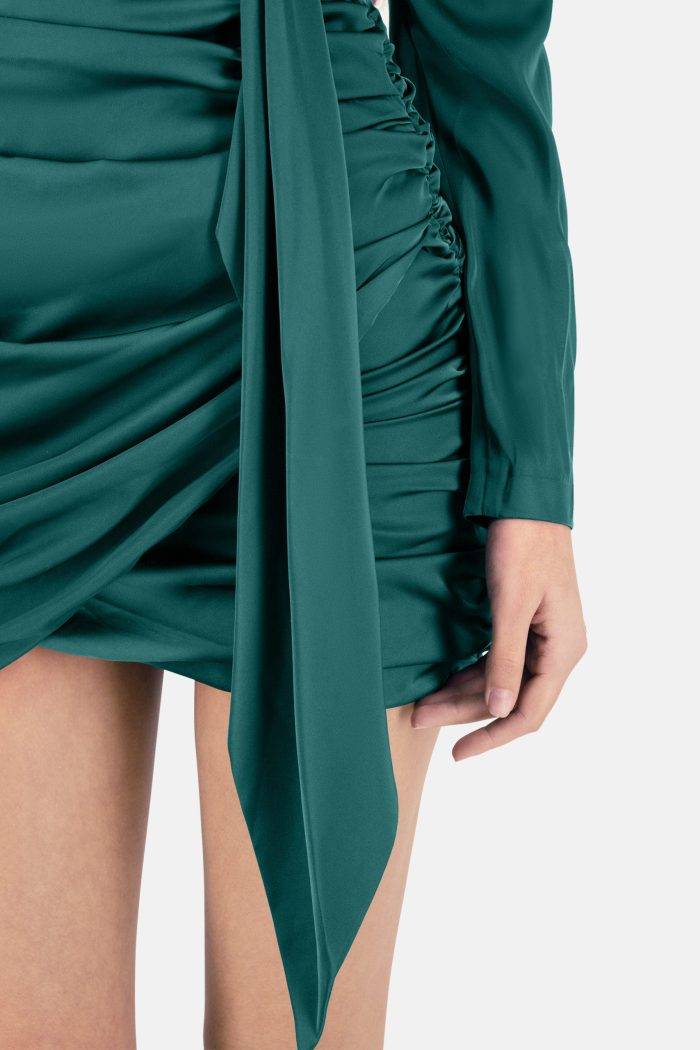 Prestije Minikleid Drapiert Riesige Ersparnisse