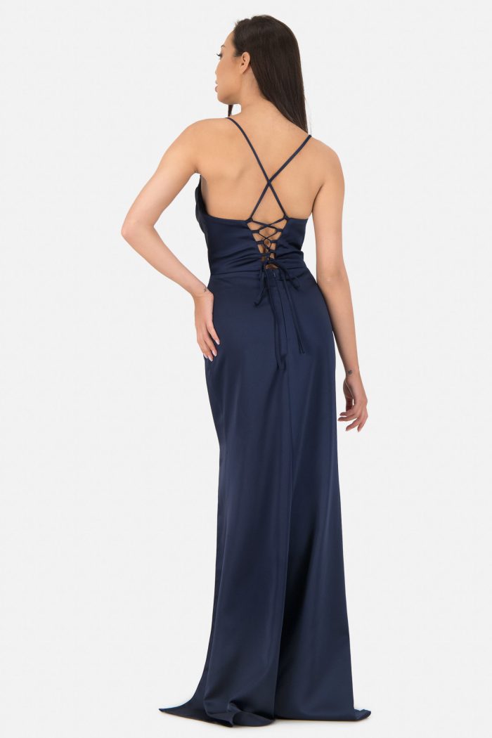 Prestije Maxikleid mit Trägern Tiefpreis