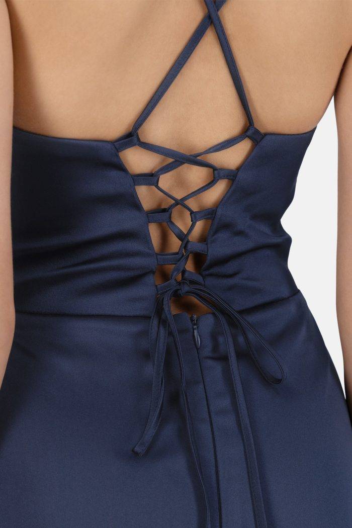 Prestije Maxikleid mit Trägern Tiefpreis