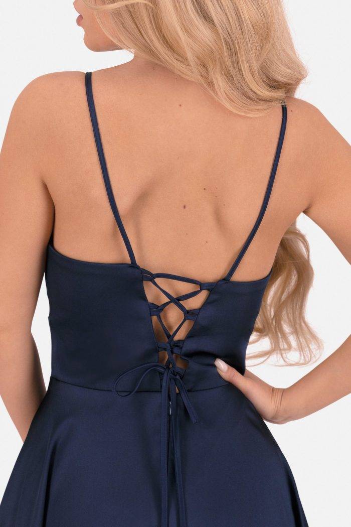 Prestije Maxikleid mit Spaghettiträgern Criss Cross Letzte 2 Tage