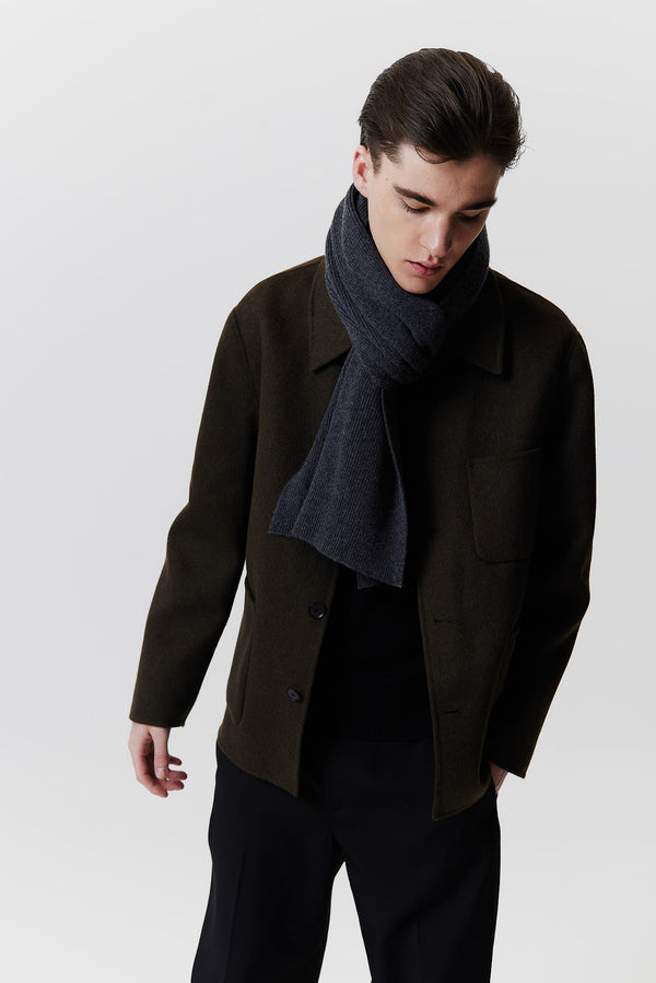 Prinz Berlin Kaschmir Schal Classic Knit Graphit Bis zu 55% Rabatt