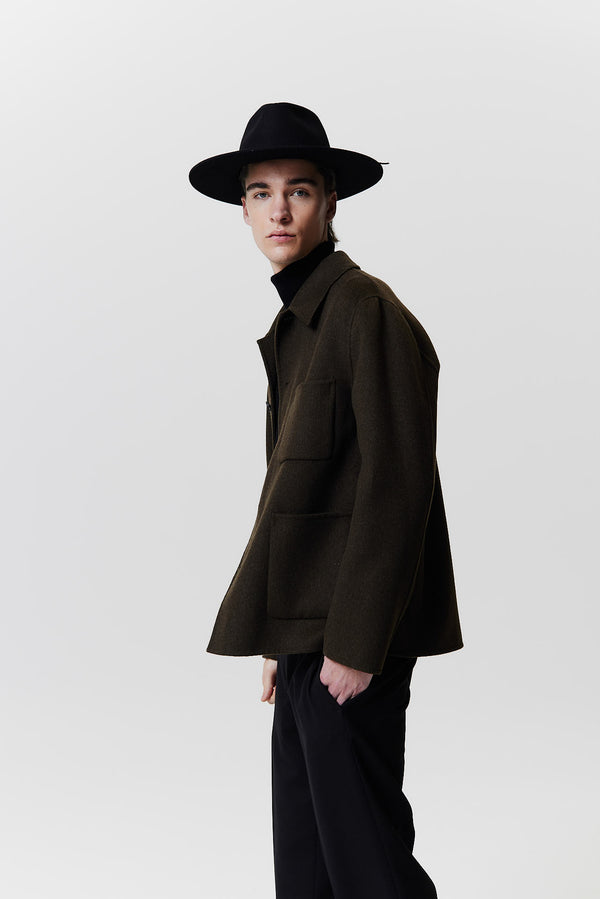 Prinz Berlin Merino Fedora Hut Classic Brim Schwarz Online
