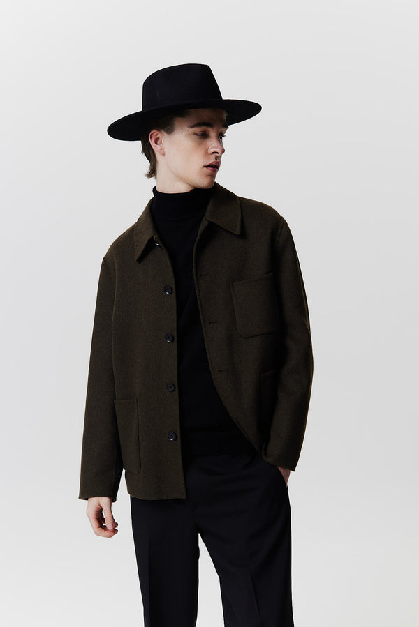 Prinz Berlin Merino Fedora Hut Classic Brim Schwarz Online