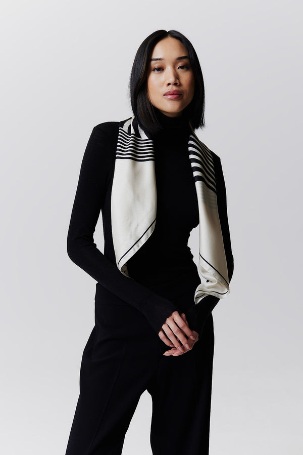 Prinz Berlin Seidentuch Swirl 90 Off-White JETZT KAUFEN
