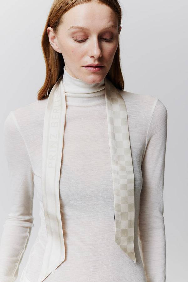 Prinz Berlin Seidentwilly Illusion Off-White Bis zu 50% Rabatt