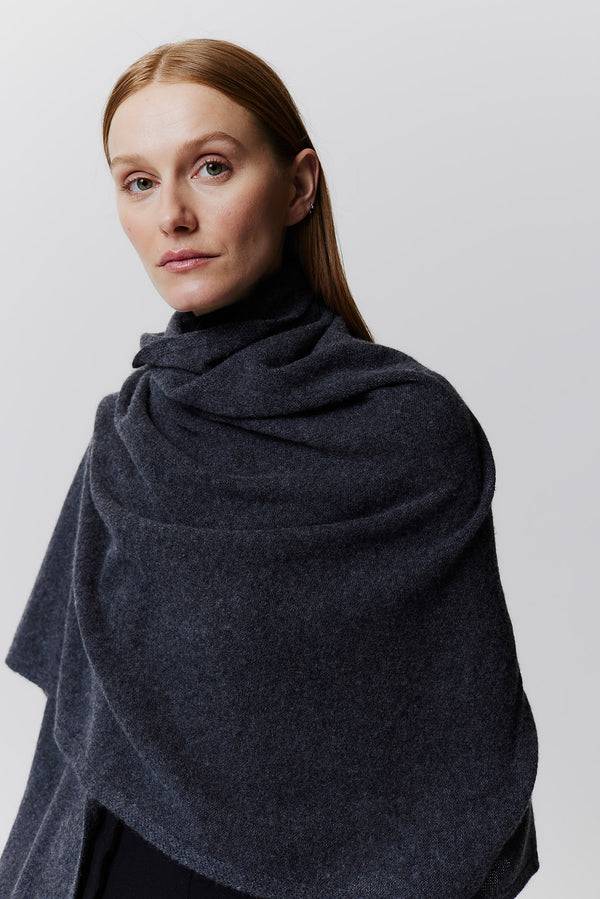 Prinz Berlin Kaschmir Schal Fine Knit Graphit Discount Store für neue Produkte