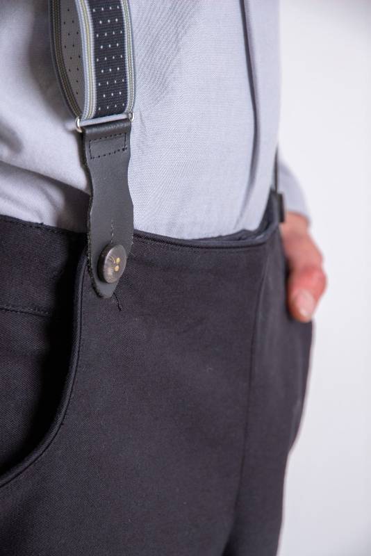 Rockmacherin Franz lange Hose Twill Letzter Tag