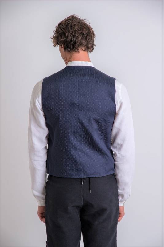 Rockmacherin Karl blau rot gemustert Discount Store für neue Produkte